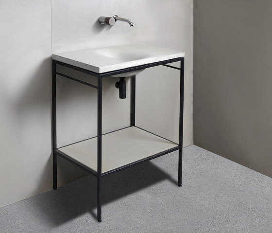 dade LAURA 60 WAVE washstand furniture | Meubles sous-lavabo | Dade Design AG concrete works Beton