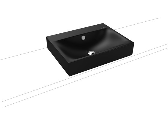 Silenio countertop washbasin 120mm cool grey 90 | Lavabos | Kaldewei