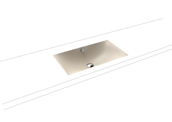 Silenio undercounter washbasin warm beige 20 | Wash basins | Kaldewei