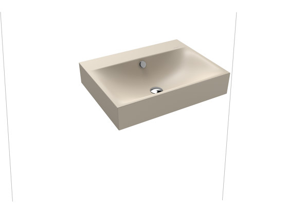 Silenio wall-hung washbasin warm beige 20 | Lavabi | Kaldewei