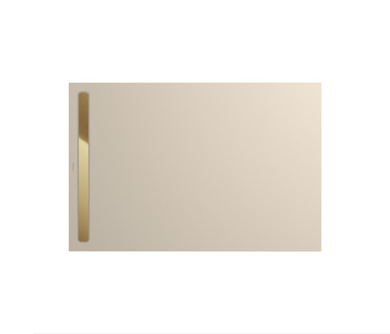Nexsys warm beige 20 | Cover polished gold | Shower trays | Kaldewei