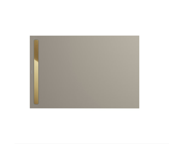 Nexsys warm grey 50 | Blende Gold glänzend | Duschwannen | Kaldewei