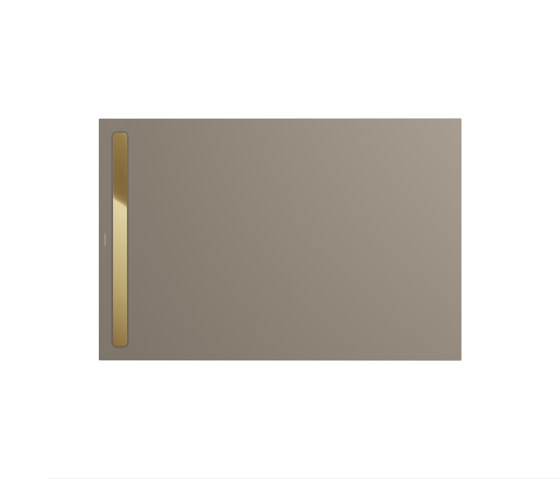 Nexsys warm grey 60 | Cover polished gold | Piatti doccia | Kaldewei
