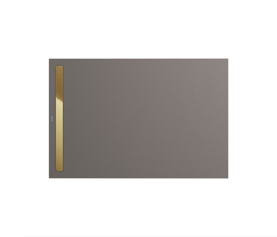 Nexsys warm grey70 | Blende Gold glänzend | Duschwannen | Kaldewei