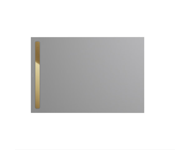 Nexsys cool grey 30 | Cover polished gold | Bacs à douche | Kaldewei