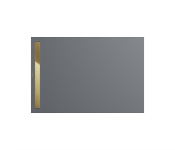 Nexsys cool grey 70 | Cover polished gold | Shower trays | Kaldewei