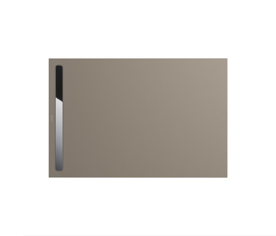 Nexsys warm grey 60 | Cover polished stainless steel | Shower trays | Kaldewei