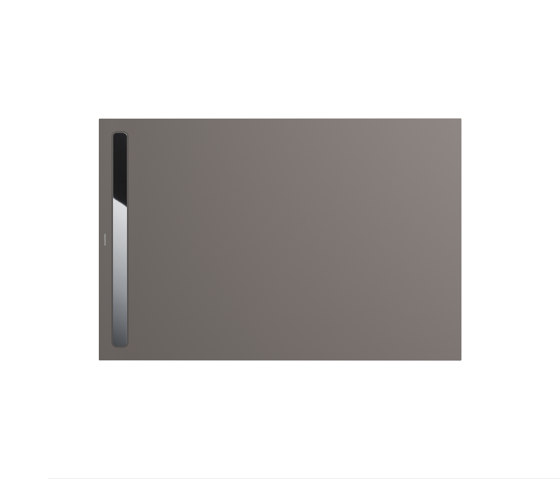 Nexsys warm grey70 | Cover polished stainless steel | Bacs à douche | Kaldewei