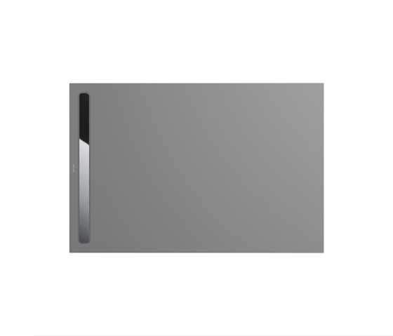Nexsys cool grey 40 | Cover polished stainless steel | Bacs à douche | Kaldewei