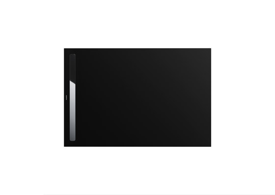 Nexsys black matt 100 | Cover polished stainless steel | Piatti doccia | Kaldewei