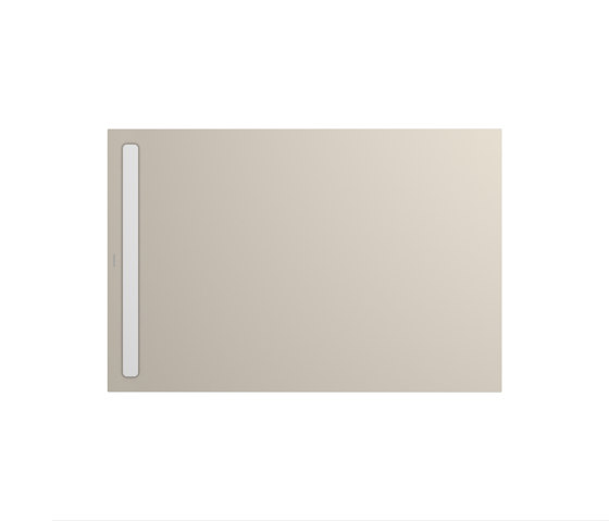 Nexsys warm grey 10 | Blende Alpinweiß pulverbeschichtet | Duschwannen | Kaldewei