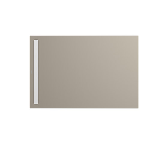 Nexsys warm grey 30 | Blende Alpinweiß pulverbeschichtet | Duschwannen | Kaldewei