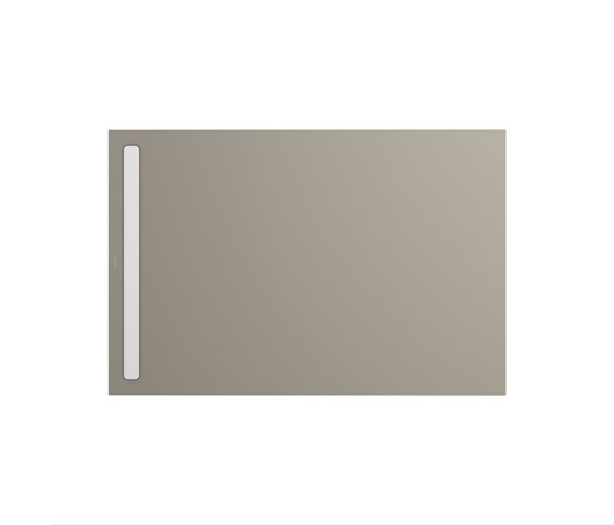 Nexsys warm grey 50 | Cover powder-coated alpine white | Platos de ducha | Kaldewei