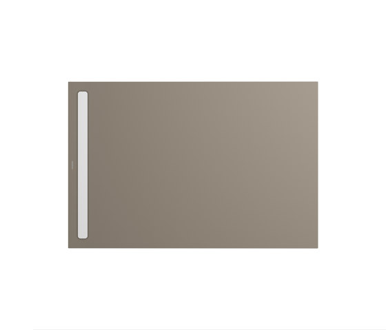 Nexsys warm grey 60 | Cover powder-coated alpine white | Bacs à douche | Kaldewei