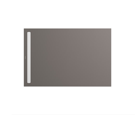 Nexsys warm grey70 | Cover powder-coated alpine white | Bacs à douche | Kaldewei