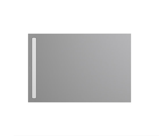 Nexsys cool grey 30 | Cover powder-coated alpine white | Bacs à douche | Kaldewei