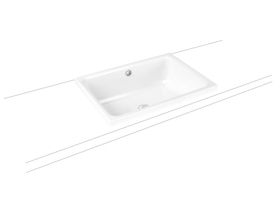 Cayono S countertop washbasin alpine white | Wash basins | Kaldewei