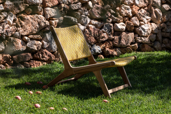 Vienna Relax Chair Yellow Batik Labirint | Armchairs | cbdesign