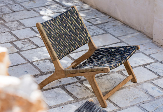 Vienna Relax Chair Chevron Black | Sillones | cbdesign
