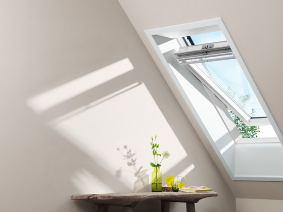 VELUX manual centre-pivot roof window GGL | Window types | VELUX Group