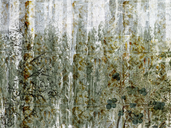 Ancient garden | Ancient garden | Wall coverings / wallpapers | Walls beyond