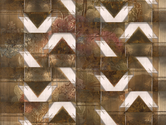 Chaos and order | Chaos and order (gold) | Carta parati / tappezzeria | Walls beyond