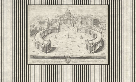 La Basilica Vaticana | La Basilica Vaticana | Carta parati / tappezzeria | Walls beyond
