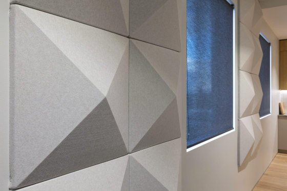 Azulejos 3D - Azulejo de pared moldeado | Sistemas fonoabsorbentes de pared | Autex Acoustics