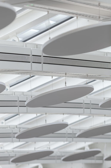 Horizon™ - Formes géométriques suspendues | Systèmes plafonds acoustiques | Autex Acoustics