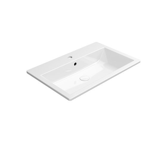 Kube X 70x46 |  Washbasin | Wash basins | GSI Ceramica