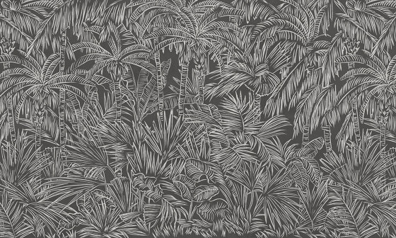 Inked tropical | Carta parati / tappezzeria | WallPepper/ Group