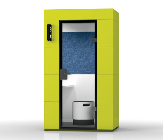 Phone Unit |  Lime Grass by OFFICEBRICKS | Office Pods