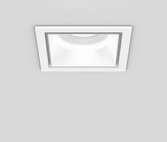 SASSO 100 square downlight trim | Recessed ceiling lights | XAL