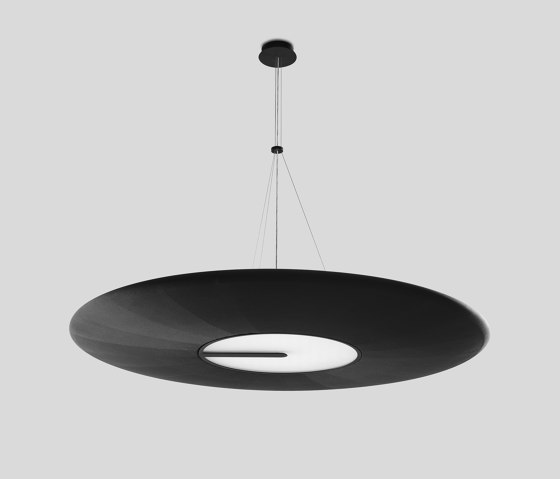 SONIC suspended acoustic absorber | Suspended lights | XAL