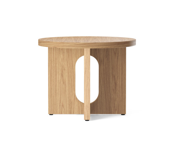 Androgyne Side Table, Ø50, Natural Oak | Tavolini alti | Audo Copenhagen