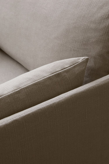 Offset Sofa, 1. Seater w. Loose Cover | Cotlin Poppy Seed | Fauteuils | Audo Copenhagen