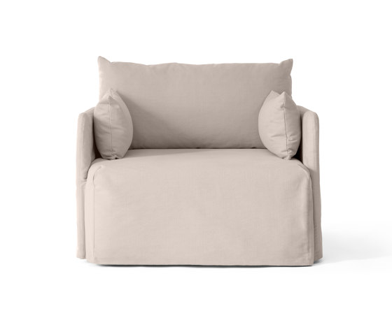 Offset Sofa, 1. Seater w. Loose Cover | Cotlin, Oat | Sessel | Audo Copenhagen