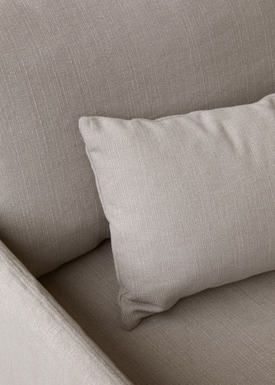 Offset Sofa, 1. Seater w. Loose Cover | Cotlin, Oat | Poltrone | Audo Copenhagen
