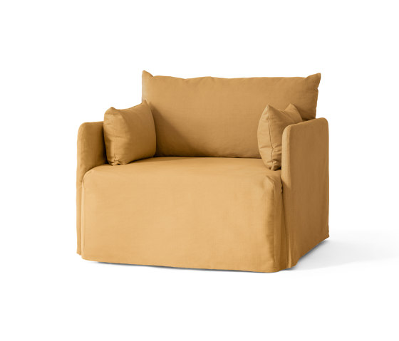 Offset Sofa, 1. Seater w. Loose Cover | Cotlin, Wheat | Poltrone | Audo Copenhagen