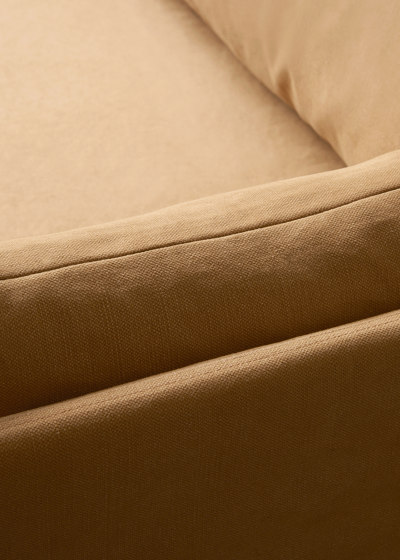 Offset Sofa, 1. Seater w. Loose Cover | Cotlin, Wheat | Fauteuils | Audo Copenhagen
