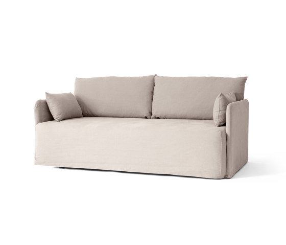 Offset Sofa, 2. Seater w. Loose Cover | Cotlin, Oat | Canapés | Audo Copenhagen