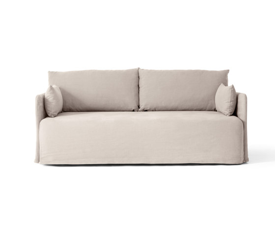 Offset Sofa, 2. Seater w. Loose Cover | Cotlin, Oat | Sofas | Audo Copenhagen