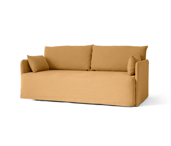 Offset Sofa, 2. Seater w. Loose Cover | Cotlin, Wheat | Sofás | Audo Copenhagen