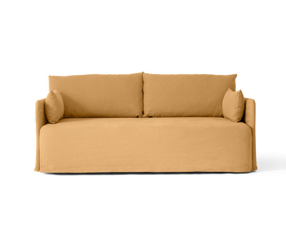 Offset Sofa, 2. Seater w. Loose Cover | Cotlin, Wheat | Canapés | Audo Copenhagen