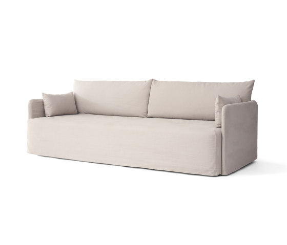 Offset Sofa, 3. Seater w. Loose Cover | Cotlin, Oat | Divani | Audo Copenhagen
