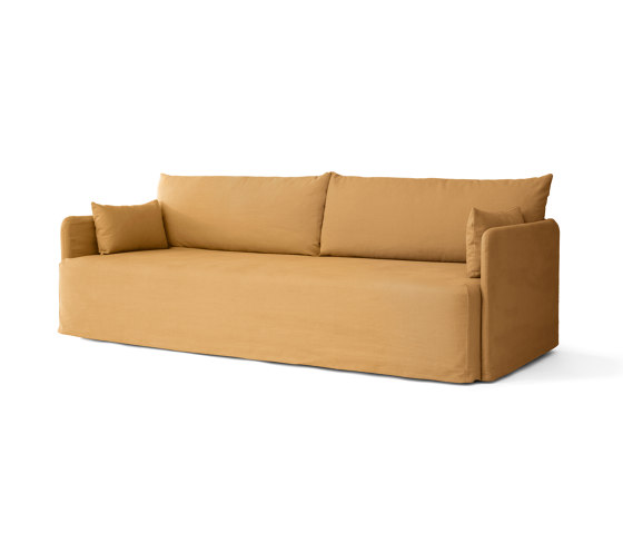 Offset Sofa, 3. Seater w. Loose Cover | Cotlin, Wheat | Sofás | Audo Copenhagen