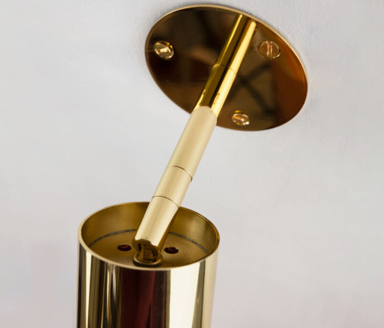 Ceiling Spot WCM7 | The Spot Brass polished | Lampade plafoniere | Craftvoll