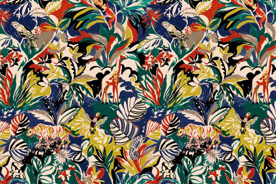 Invicta | Botanical Dream 04 Blue Beauty | Upholstery fabrics | Aldeco