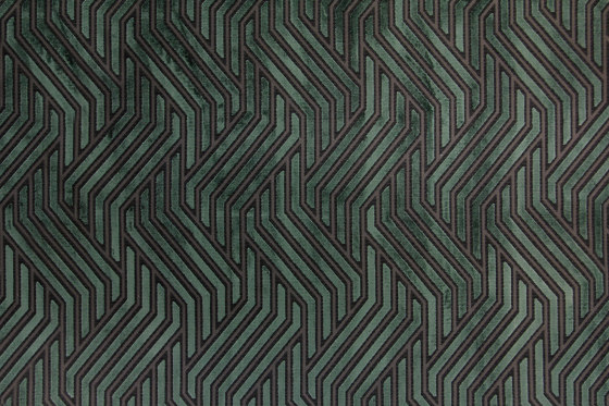 Invicta | Modernist Jacquard Velvet 04 Moss Green | Tissus d'ameublement | Aldeco