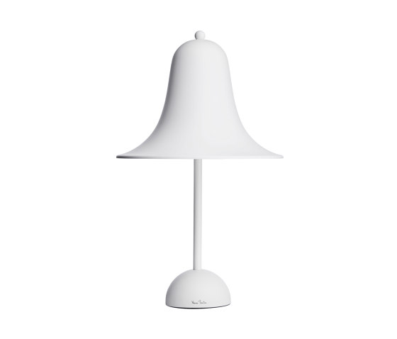Pantop Table Lamp | Matt white Ø23 | Tischleuchten | Verpan